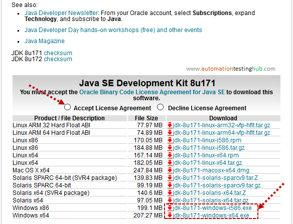 how to downlaod java